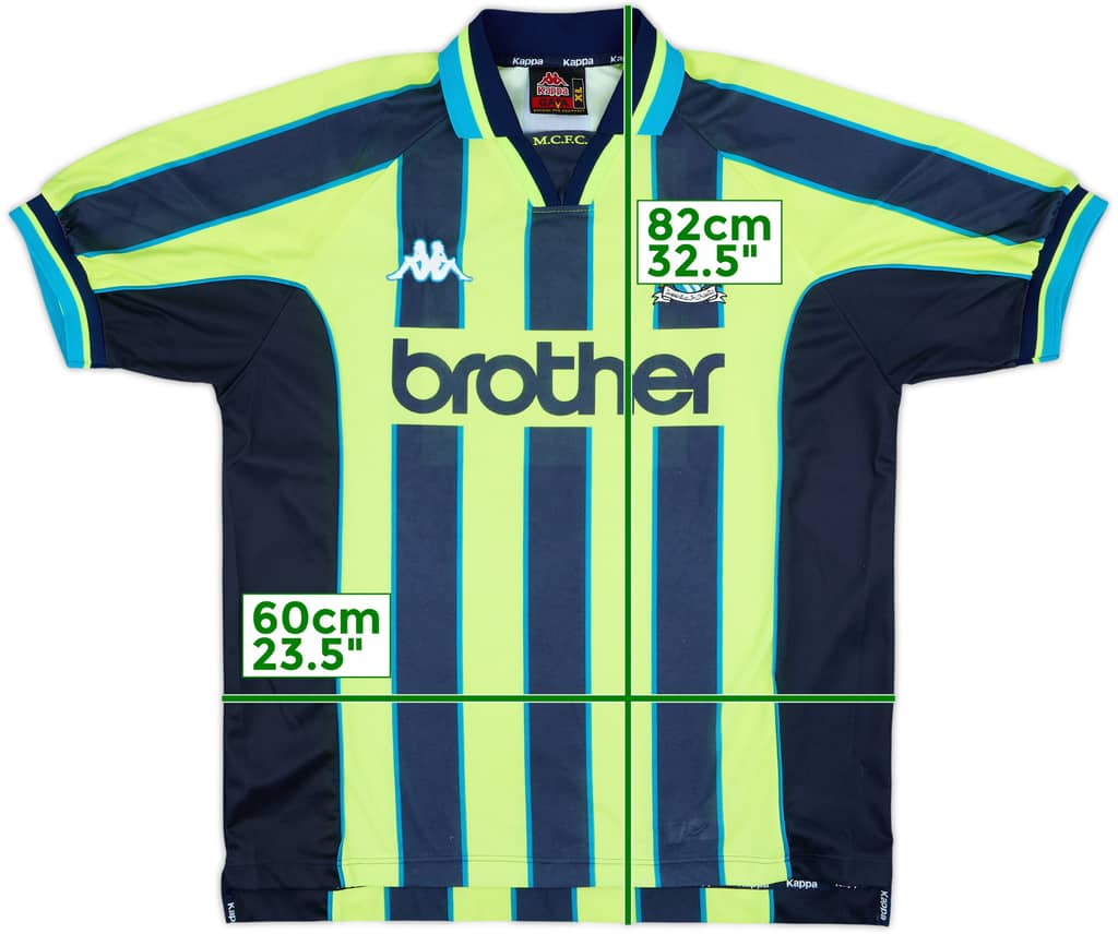 1998-99 Manchester City Away Shirt - 9/10 - (XL)