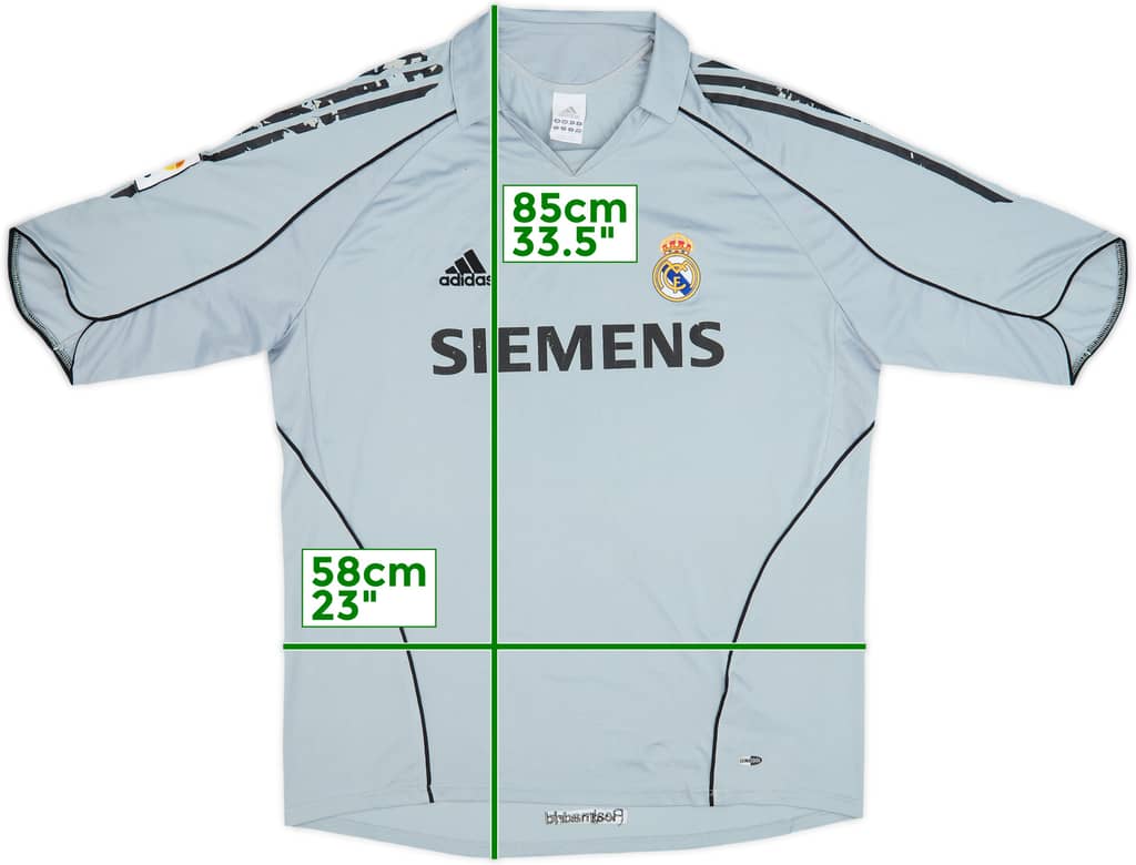 2005-06 Real Madrid Third Shirt - 5/10 - (XL)