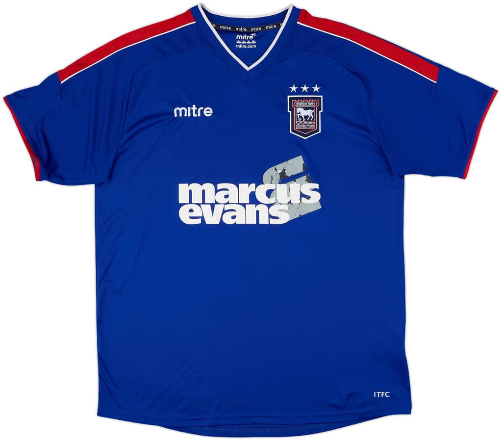 2012-13 Ipswich Home Shirt - 5/10 - (XL)