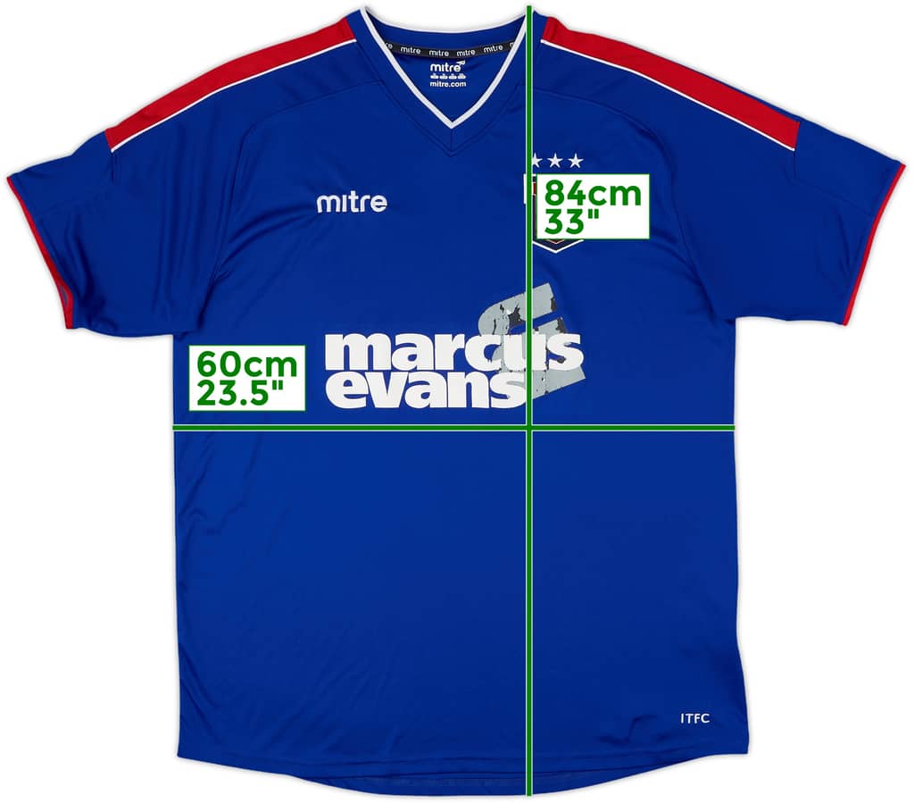 2012-13 Ipswich Home Shirt - 5/10 - (XL)