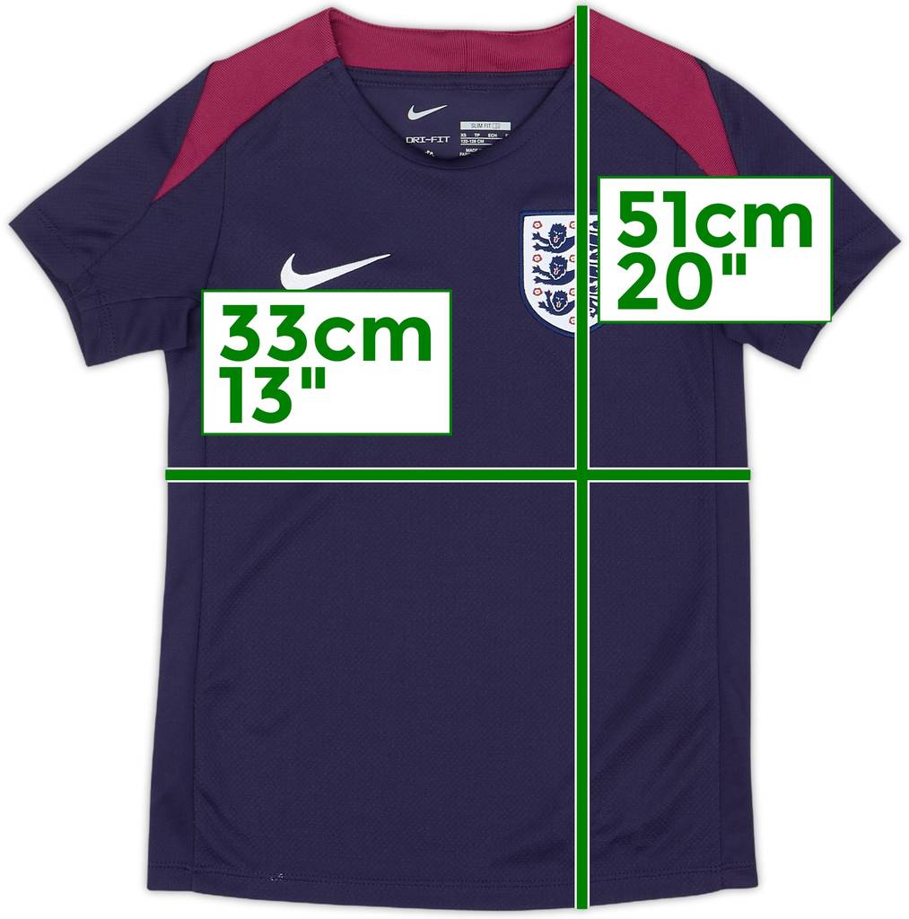 2024-25 England Nike Training Shirt - 8/10 - (4-5 Years)