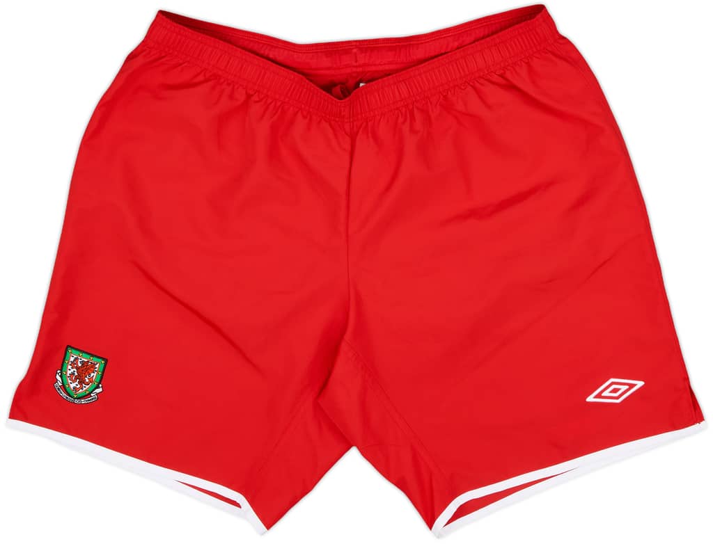 2010-11 Wales Away Shorts - 10/10 - (XXL)