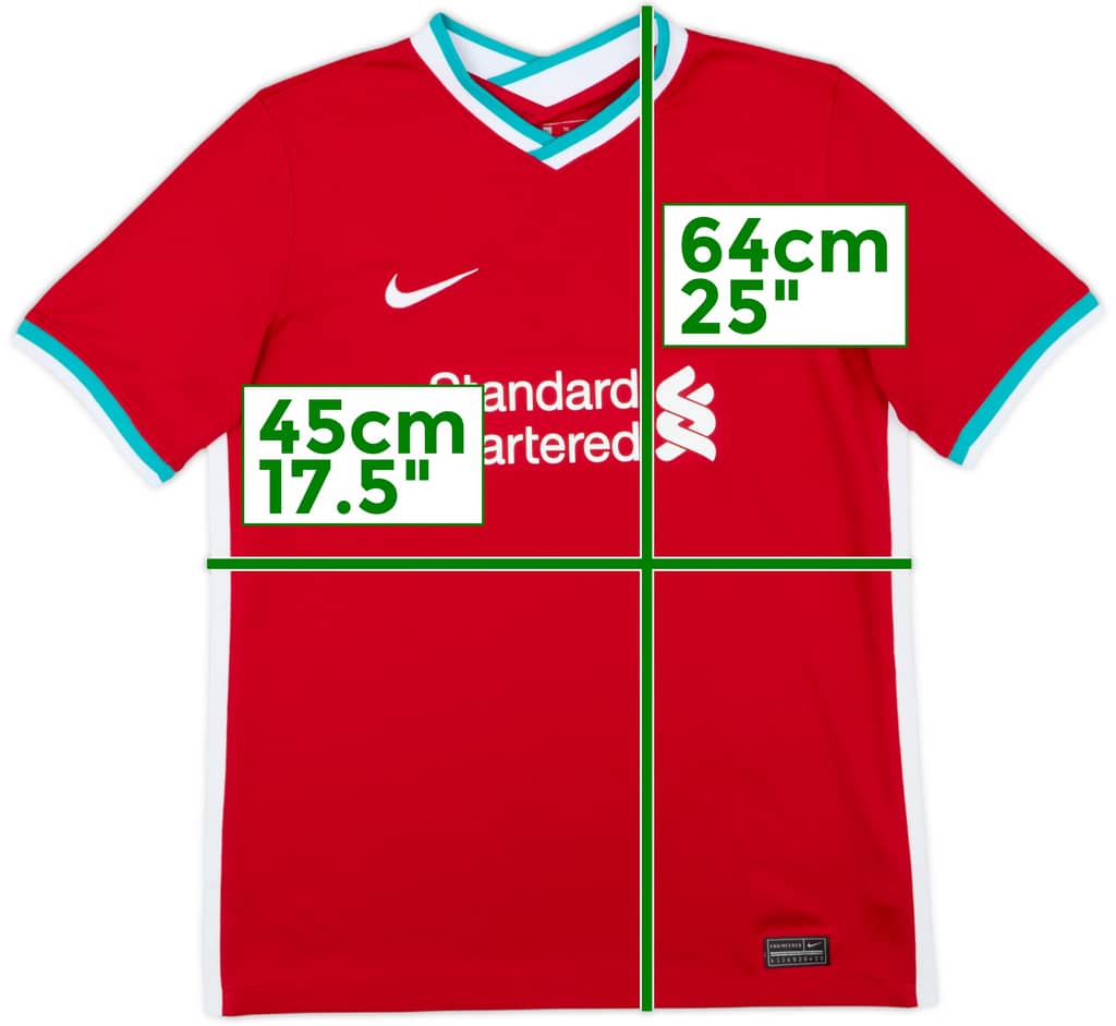 2020-21 Liverpool Home Shirt - 9/10 - (XL.Boys)