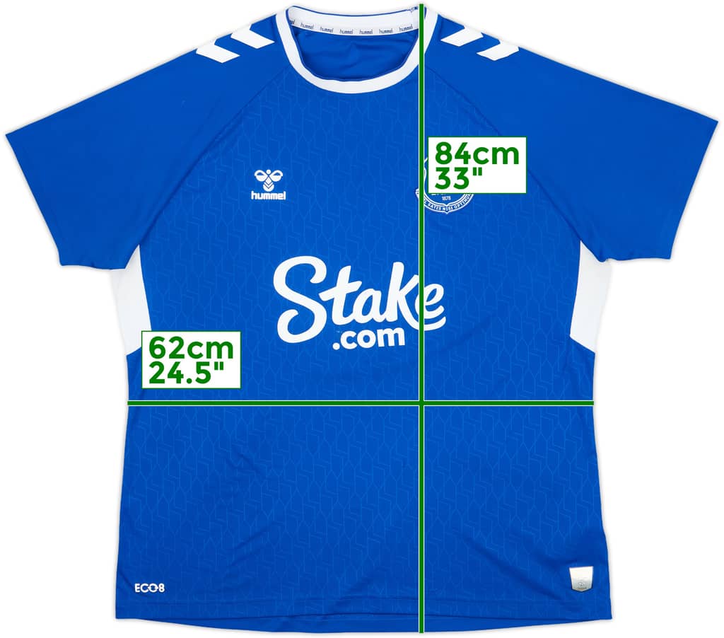 2022-23 Everton Home Shirt - 5/10 - (3XL)