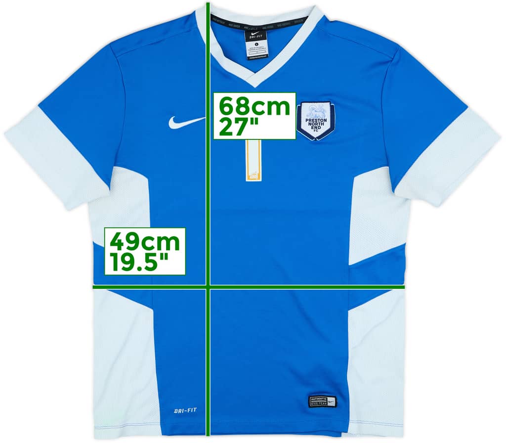 2014-15 Preston North End Player Issue Nike Training Shirt #1 - 7/10 - (L)