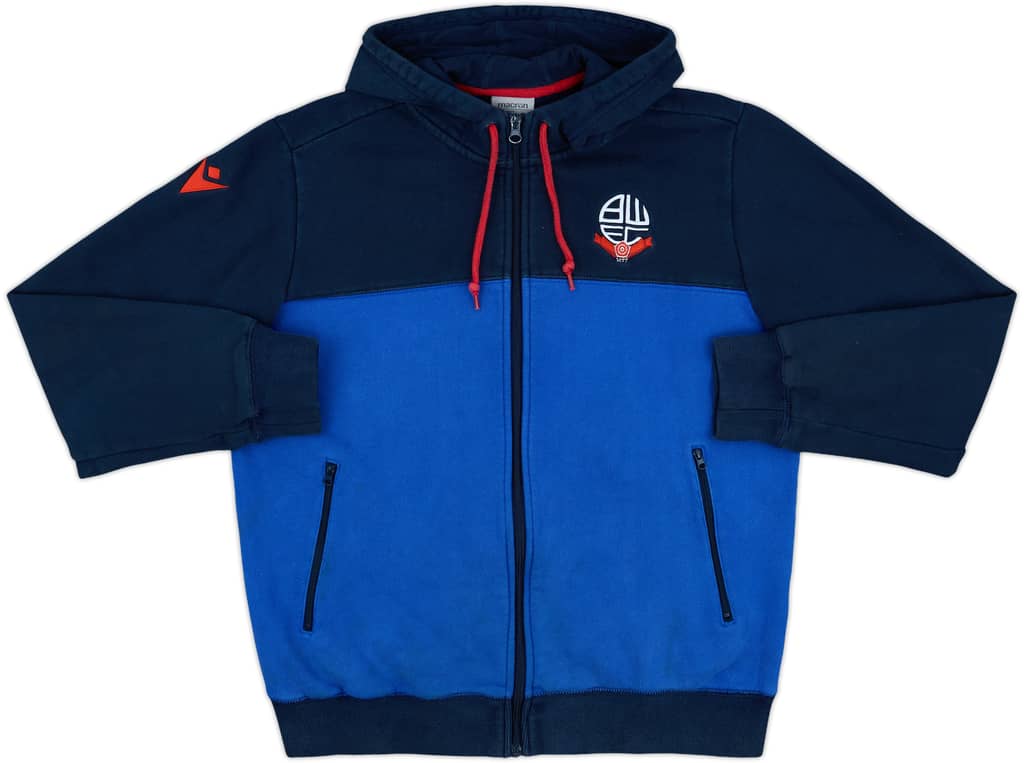 2016-17 Bolton Macron Hooded Track Jacket - 6/10 - (XL)