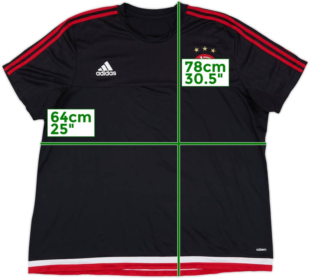 2015-16 Ajax adidas Training Shirt - 10/10 - (3XL)
