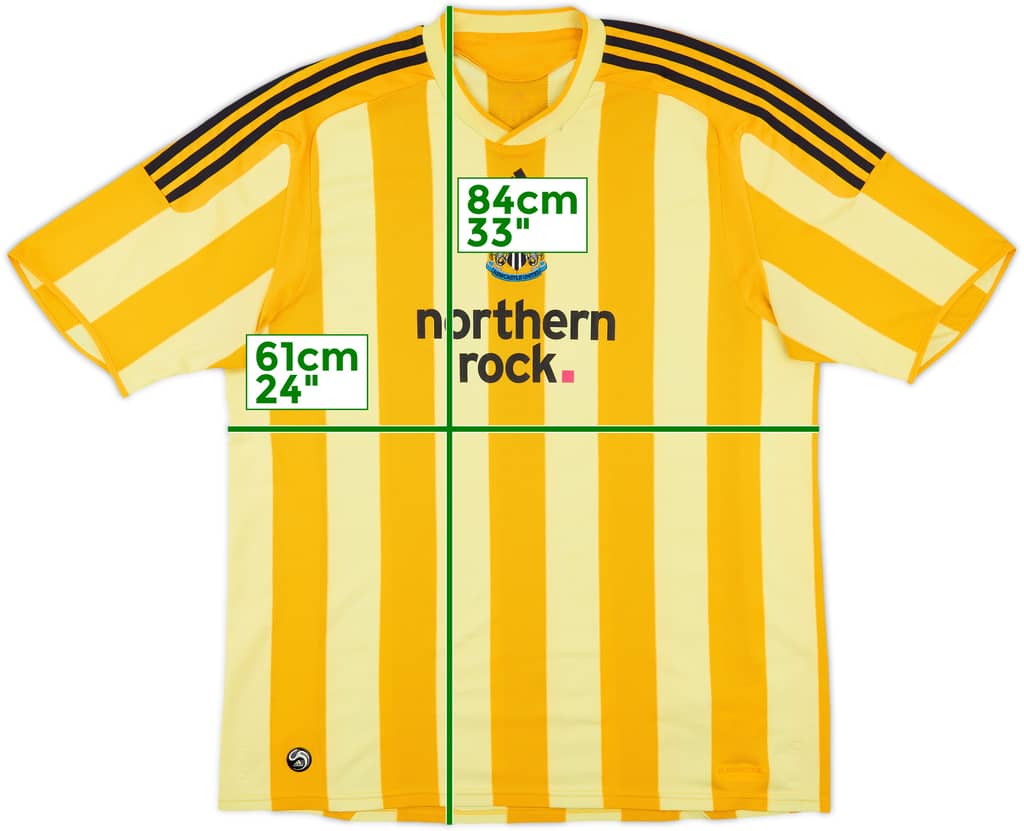 2009-10 Newcastle Away Shirt - 7/10 - (XXL)