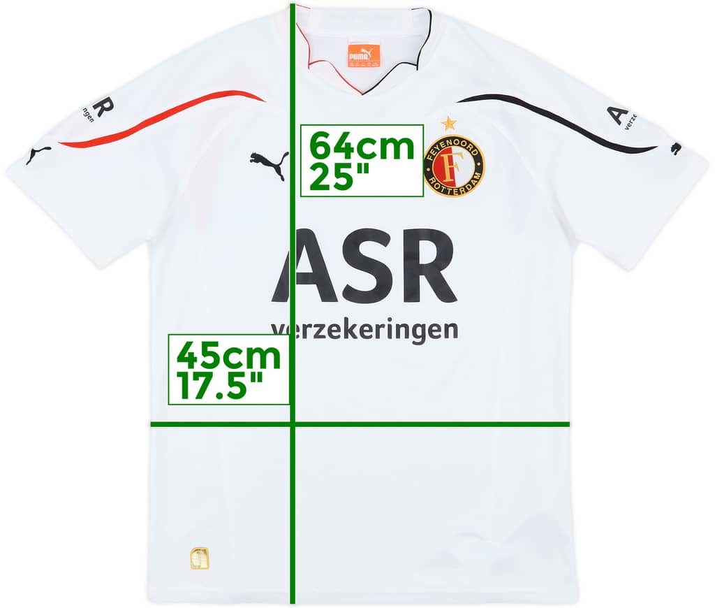 2010-11 Feyenoord Away Shirt - 8/10 - (L.Boys)