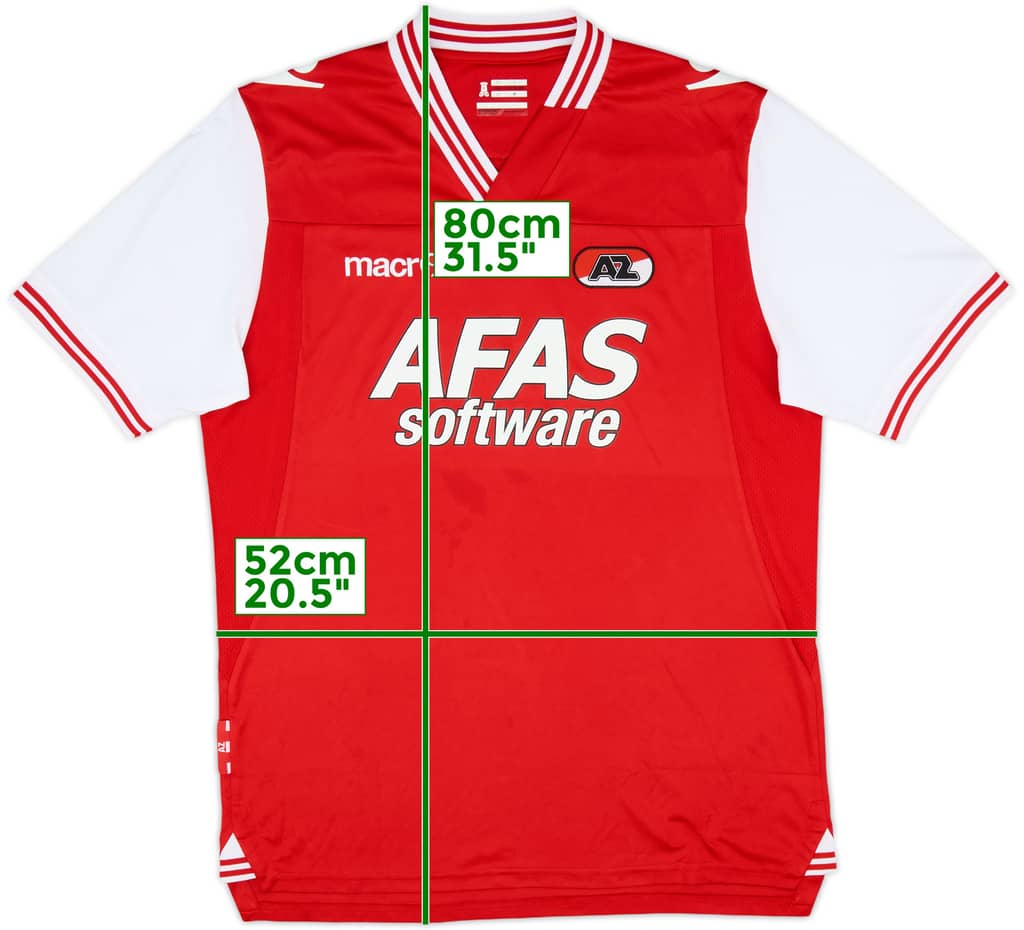 2013-14 AZ Alkmaar Home Shirt - 8/10 - (L)