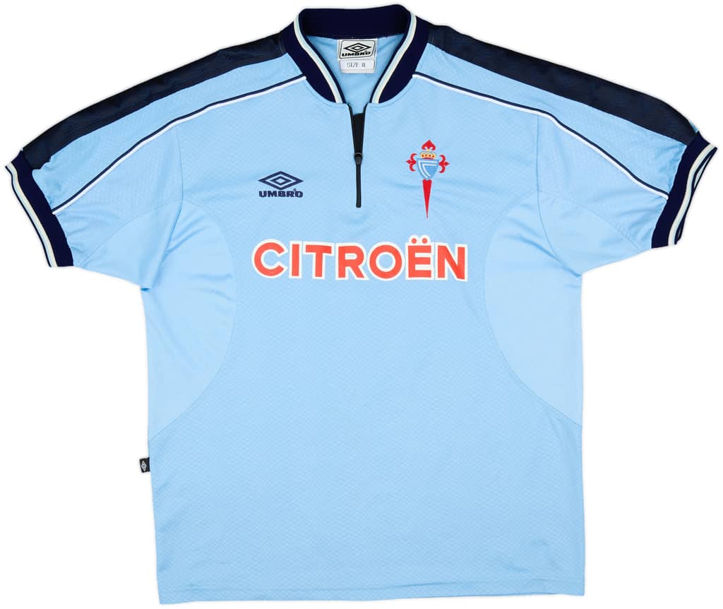 1999-01 Celta Vigo Home Shirt - 8/10 - (XL)