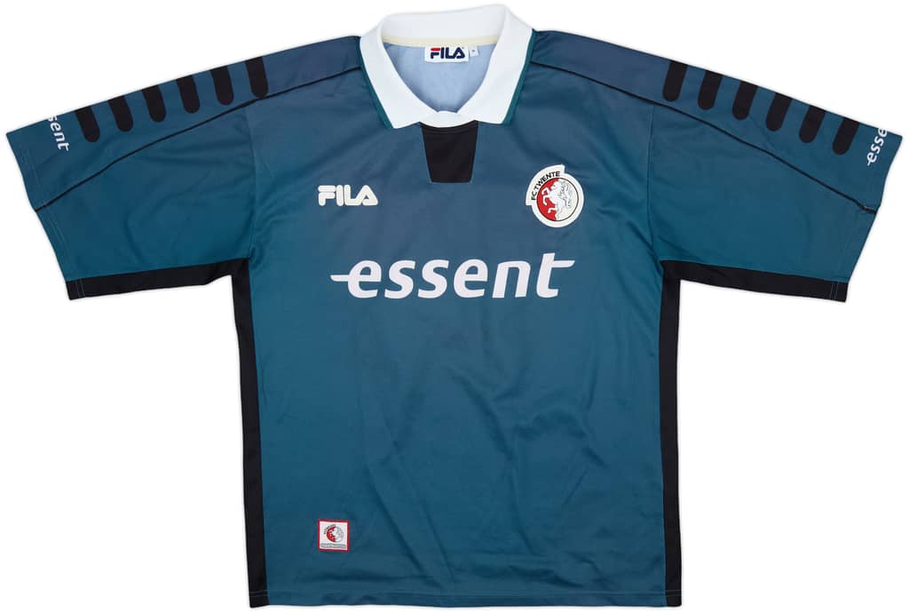 2000-01 FC Twente Away Shirt De Witte #14 - 8/10 - (M)