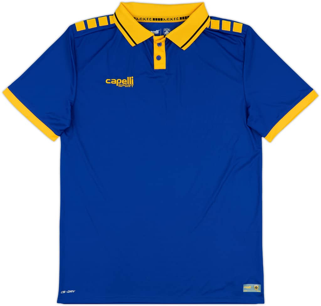 2018-19 AEK Athens Third Shirt - 10/10 - (L)