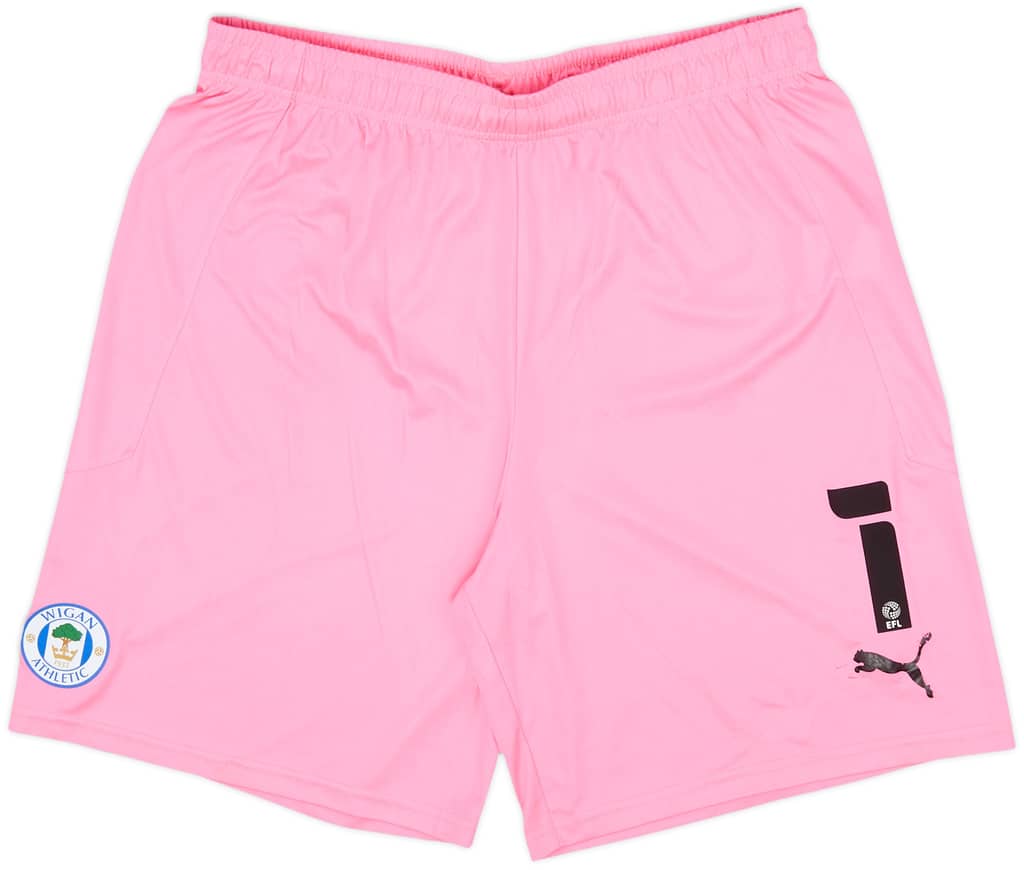 2019-20 Wigan GK Shorts #1 - 5/10 - (L)