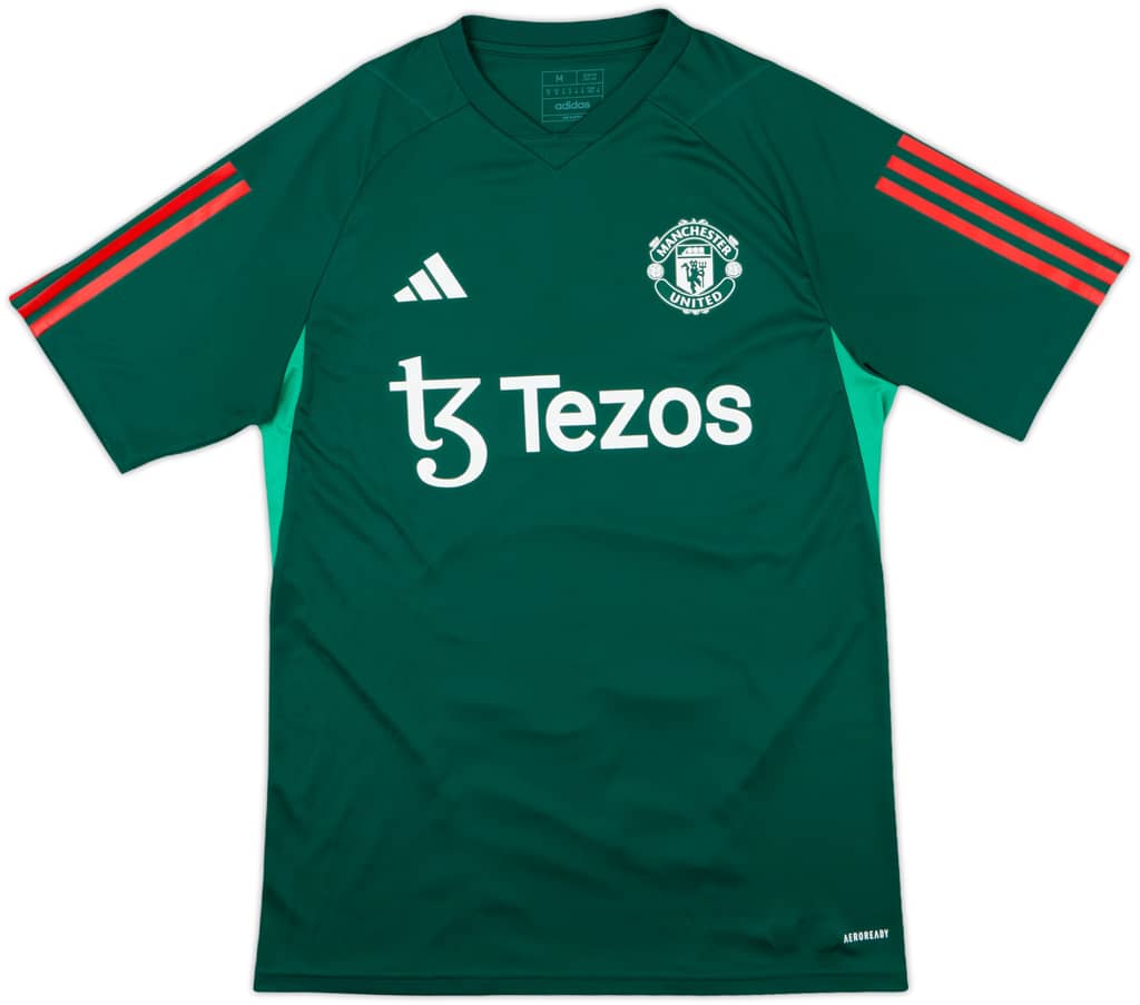 2023-24 Manchester United adidas Training Shirt - 8/10 - (M)