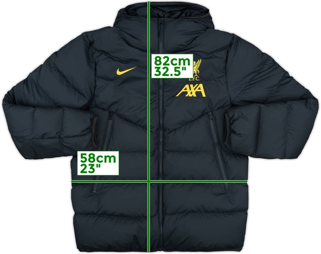 2021-22 Liverpool Nike Padded Bench Coat - 8/10 - (L)