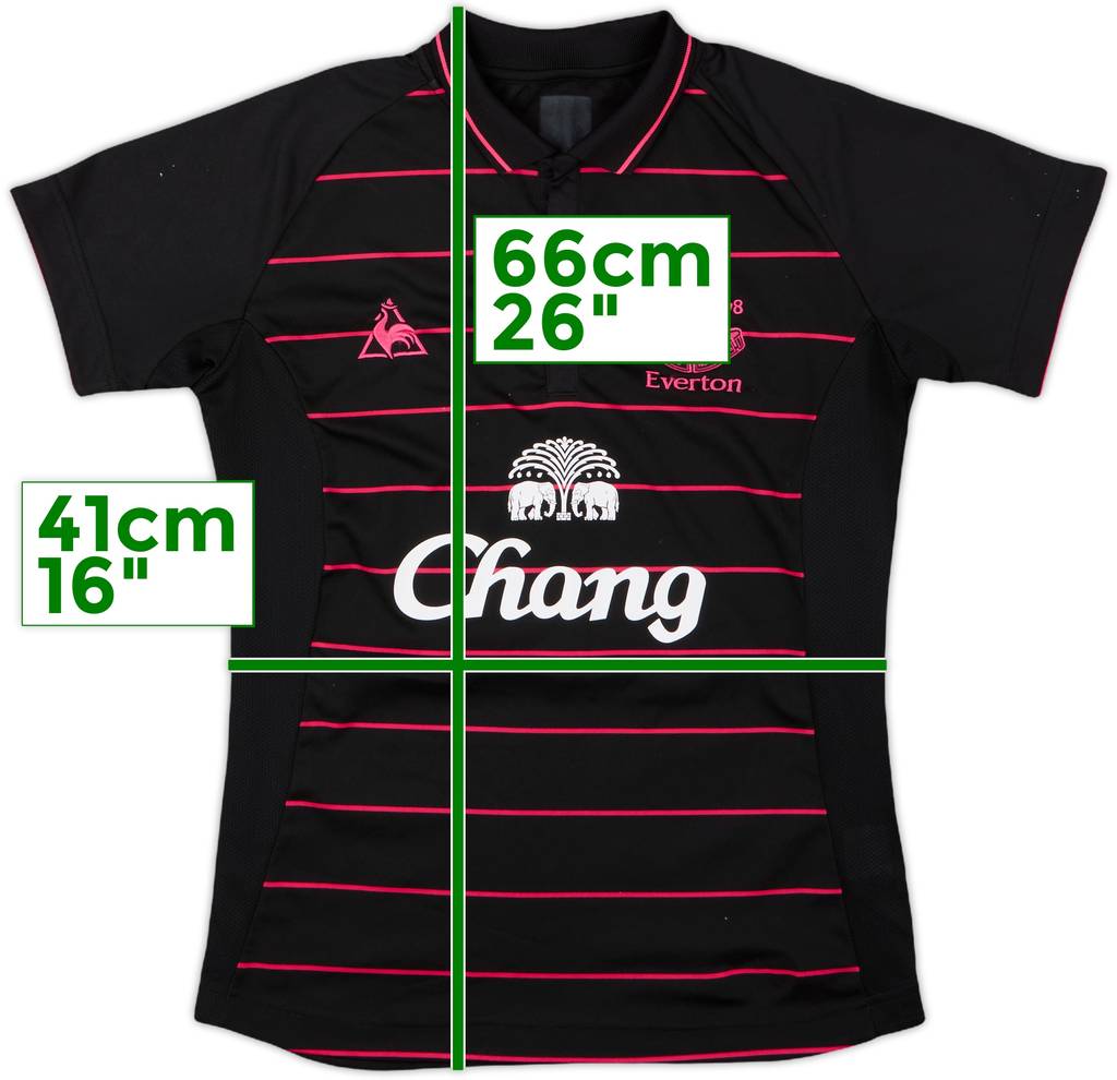 2009-10 Everton Away Shirt - 6/10 - (Women's S)