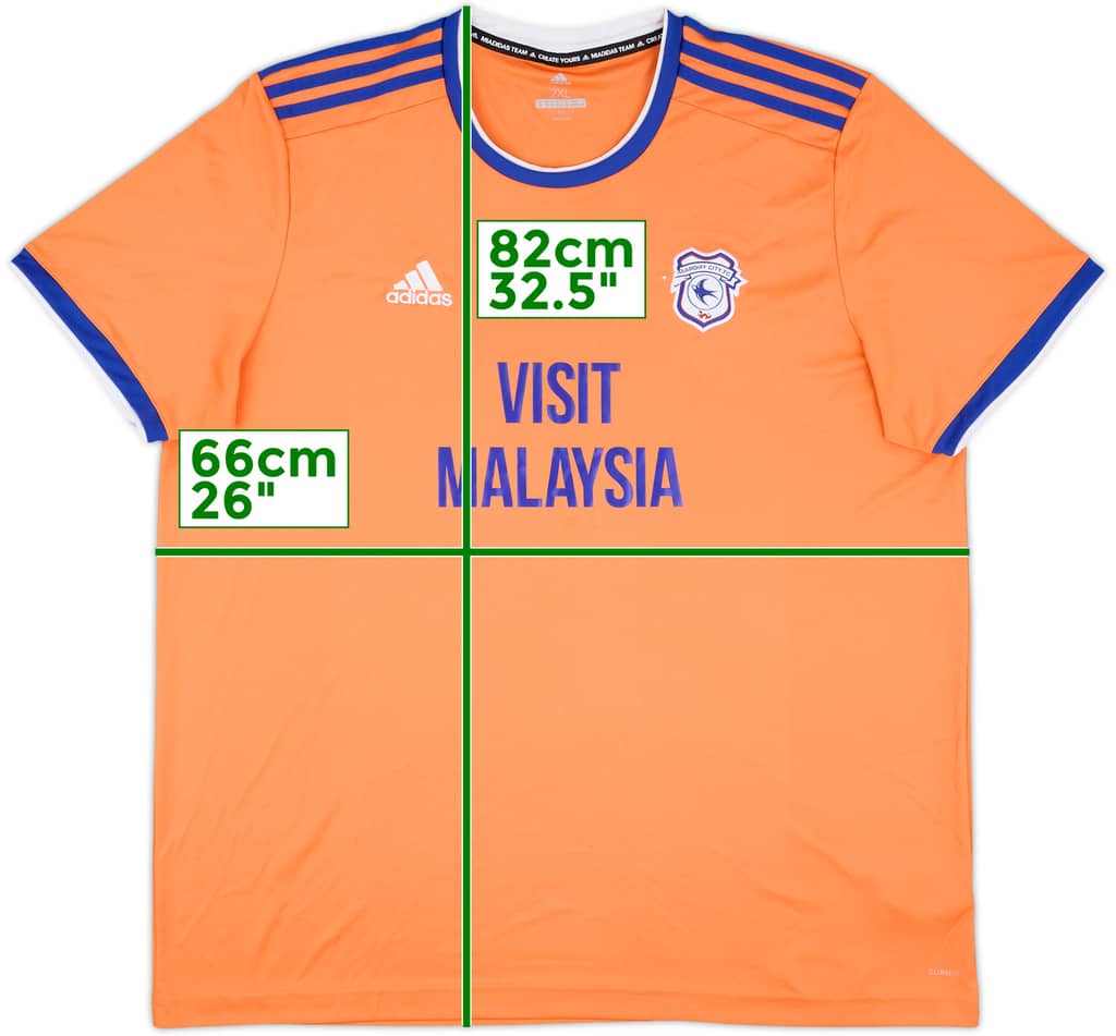 2019-21 Cardiff Away Shirt - 8/10 - (XXL)