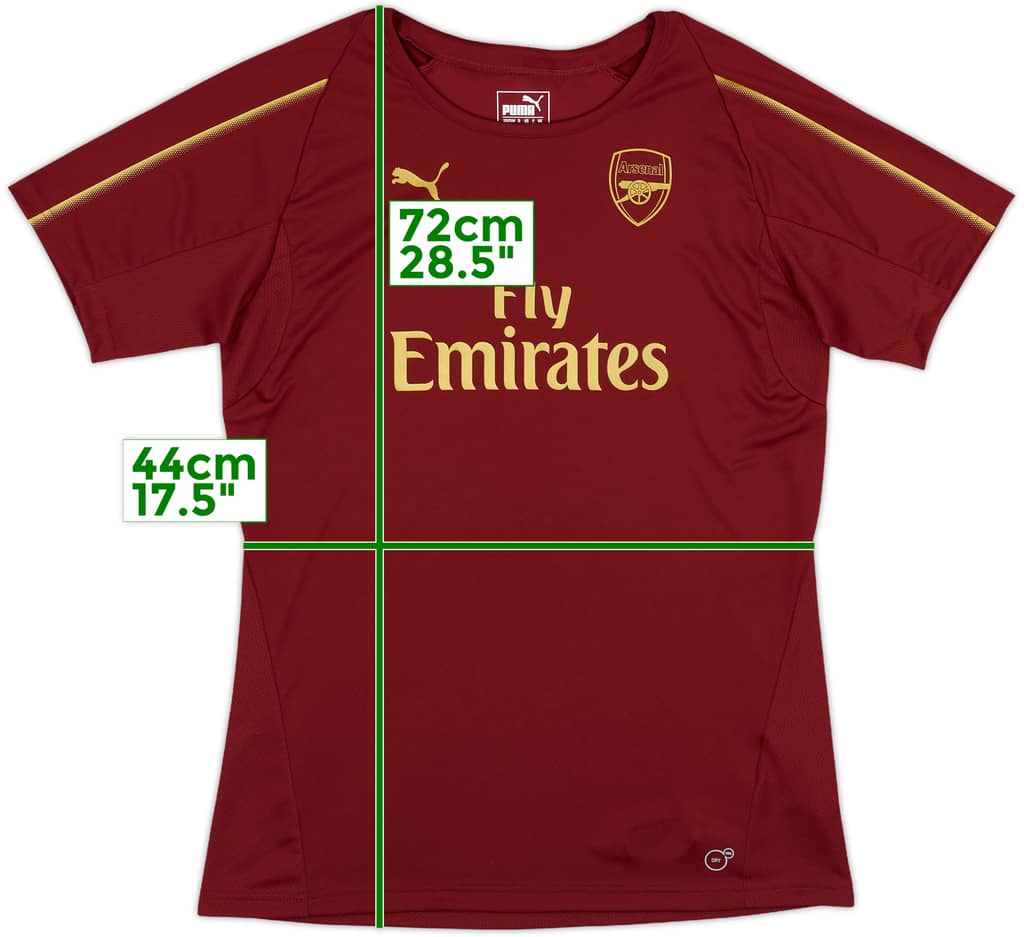 2017-18 Arsenal Puma Training Shirt - 9/10 - (Women's M)