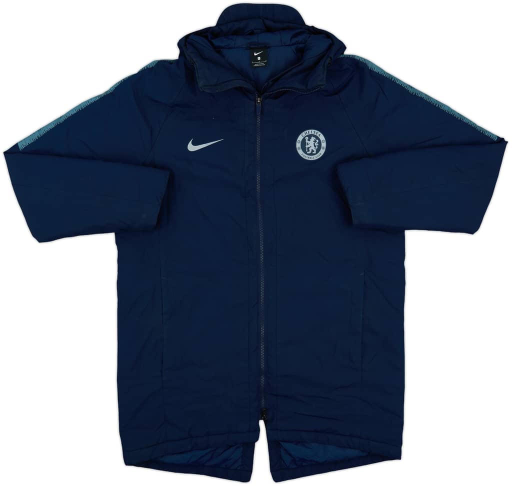 2018-19 Chelsea Nike Padded Bench Coat - 7/10 - (L)