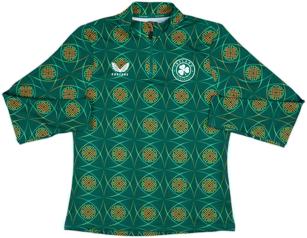 2023-24 Ireland Castore 1/4 Zip Training Top - 10/10 - (Women's M)