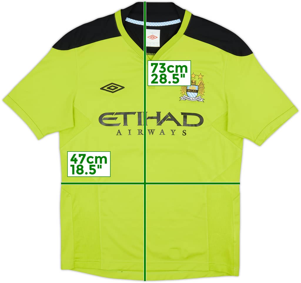 2011-12 Manchester City Umbro Training Shirt - 7/10 - (M)