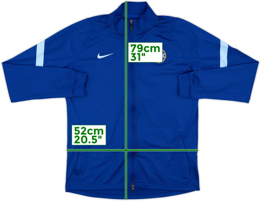 2020-21 Chelsea Nike Track Jacket - 8/10 - (L)
