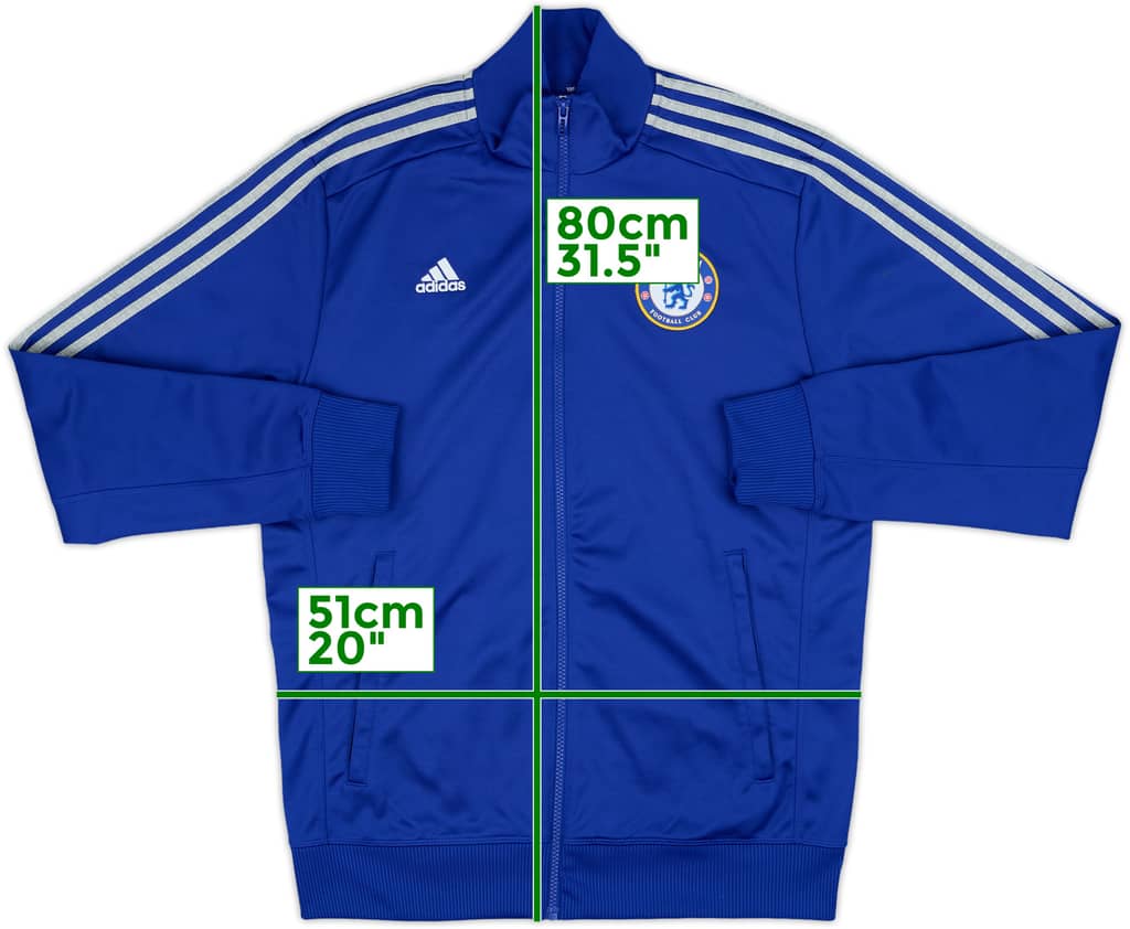 2015-16 Chelsea adidas Track Jacket - 8/10 - (S)