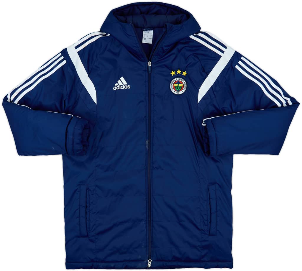2013-14 Fenerbahce adidas Padded Bench Coat - 6/10 - (M)