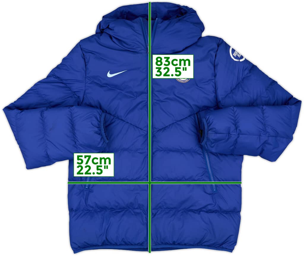 2020-21 Chelsea Nike Padded Bench Coat - 9/10 - (L)