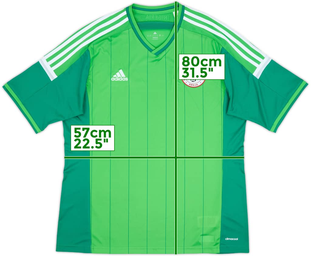 2014-15 Nigeria Home Shirt - 10/10 - (XL)