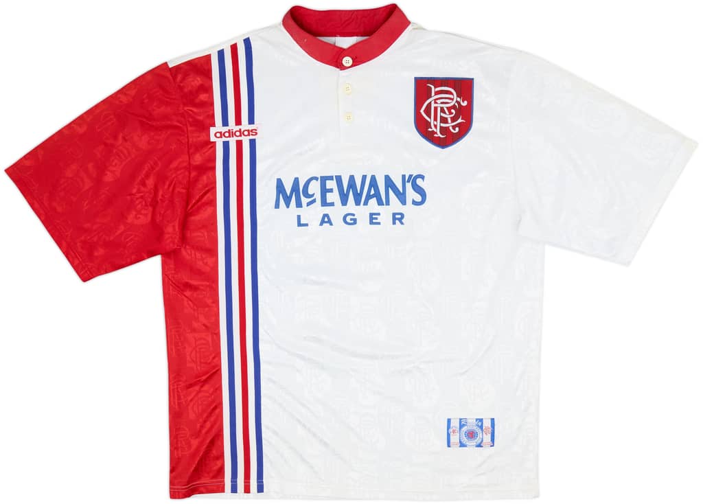 1996-97 Rangers Away Shirt - 8/10 - (XL)
