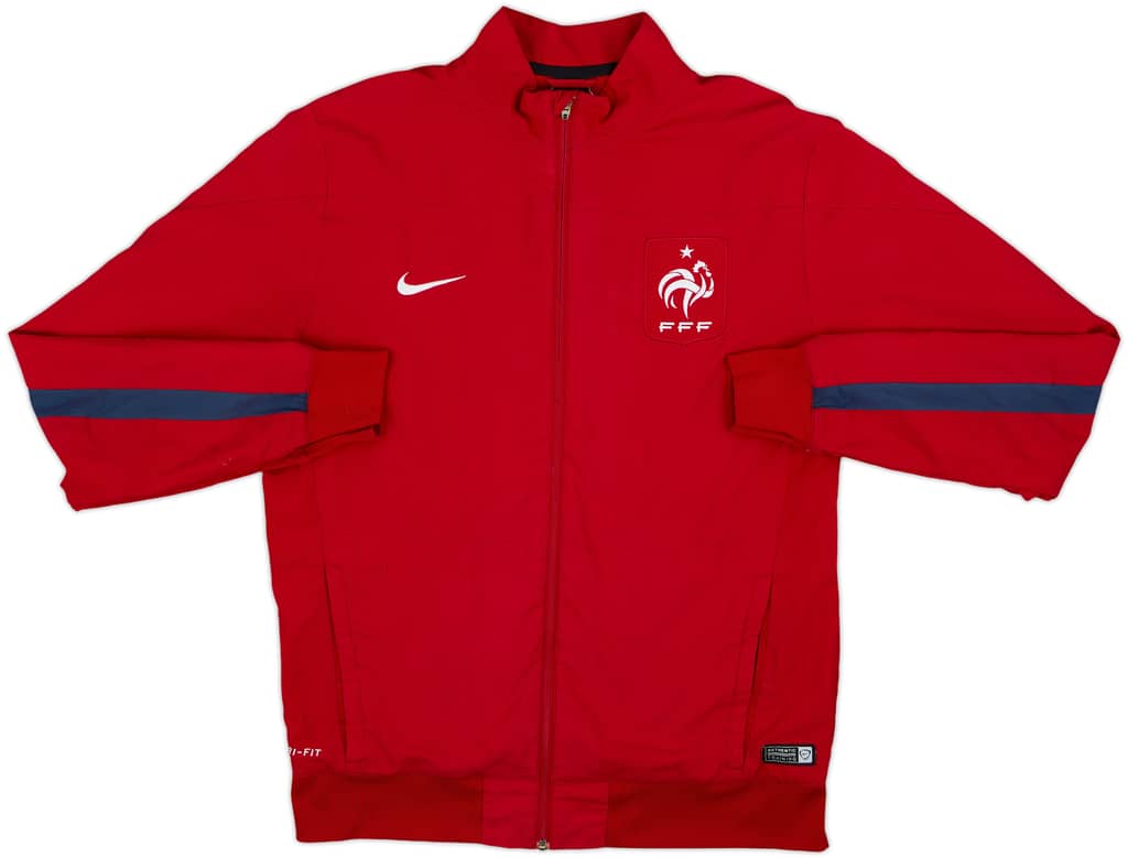 2014-15 France Nike Track Jacket - 7/10 - (L)