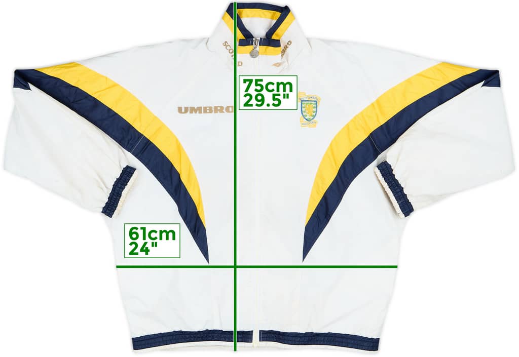 1994-96 Scotland Umbro Track Jacket - 5/10 - (S)