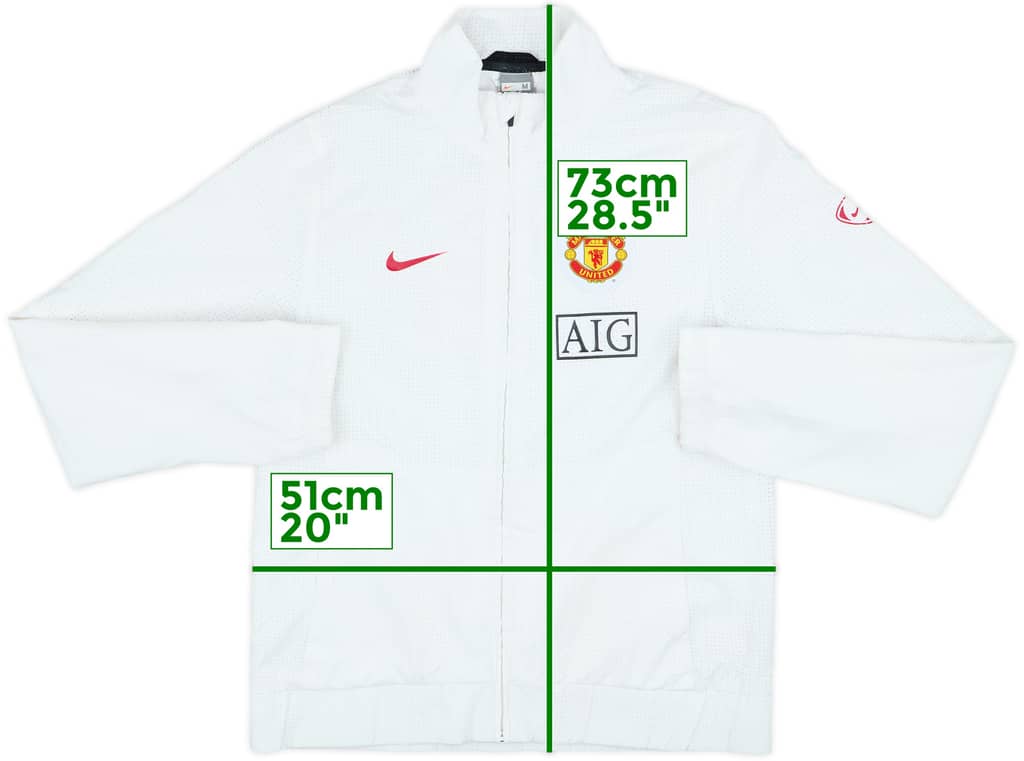 2009-10 Manchester United Nike Track Jacket - 8/10 - (M)