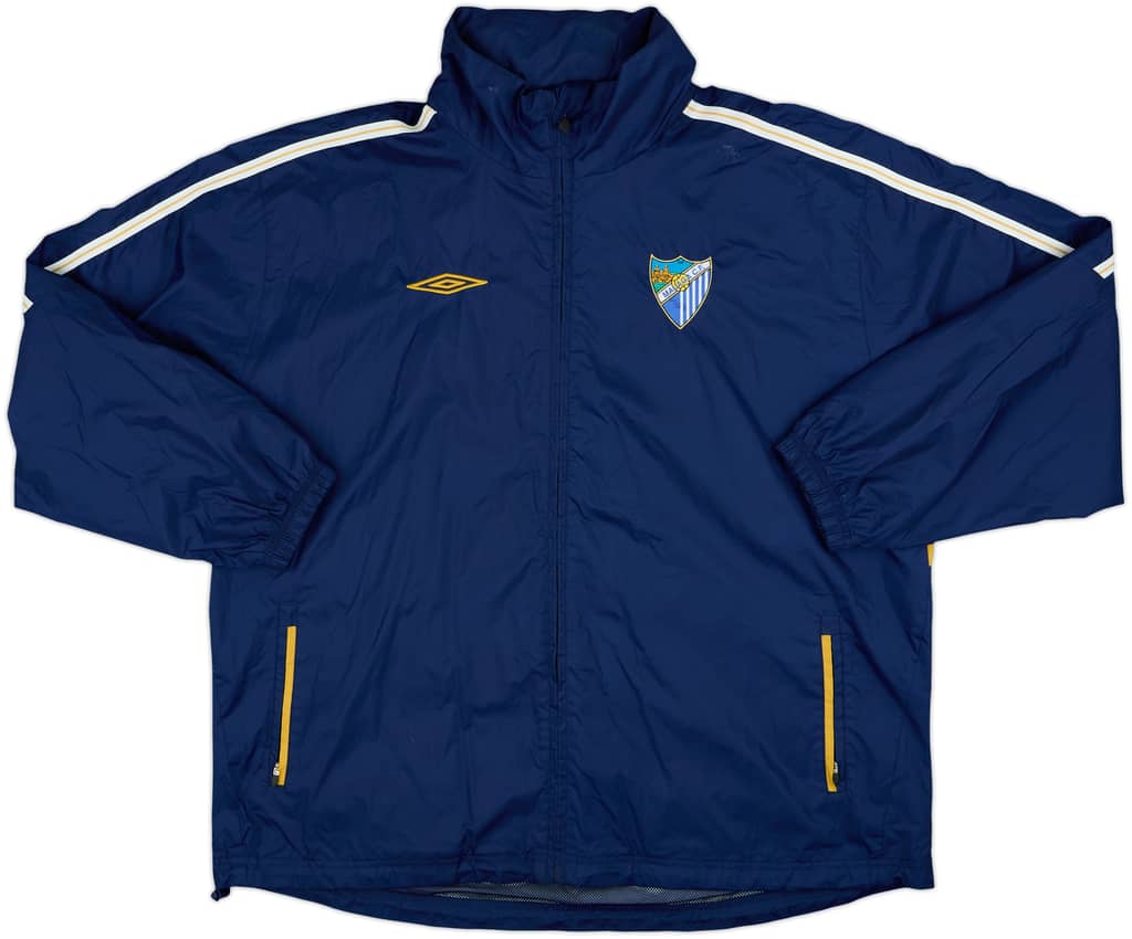 2001-02 Malaga Umbro Hooded Track Jacket - 8/10 - (XL)