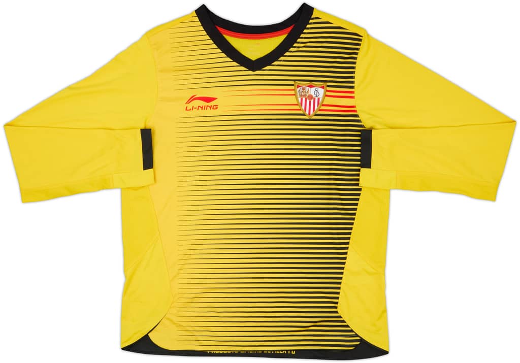 2011-12 Sevilla European Away L/S Shirt - 8/10 - (L)