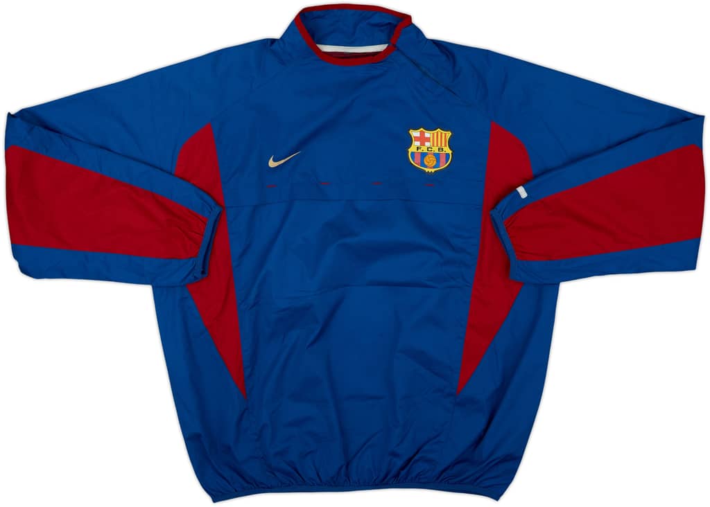 2002-03 Barcelona Nike Drill Top - 8/10 - (XXL)