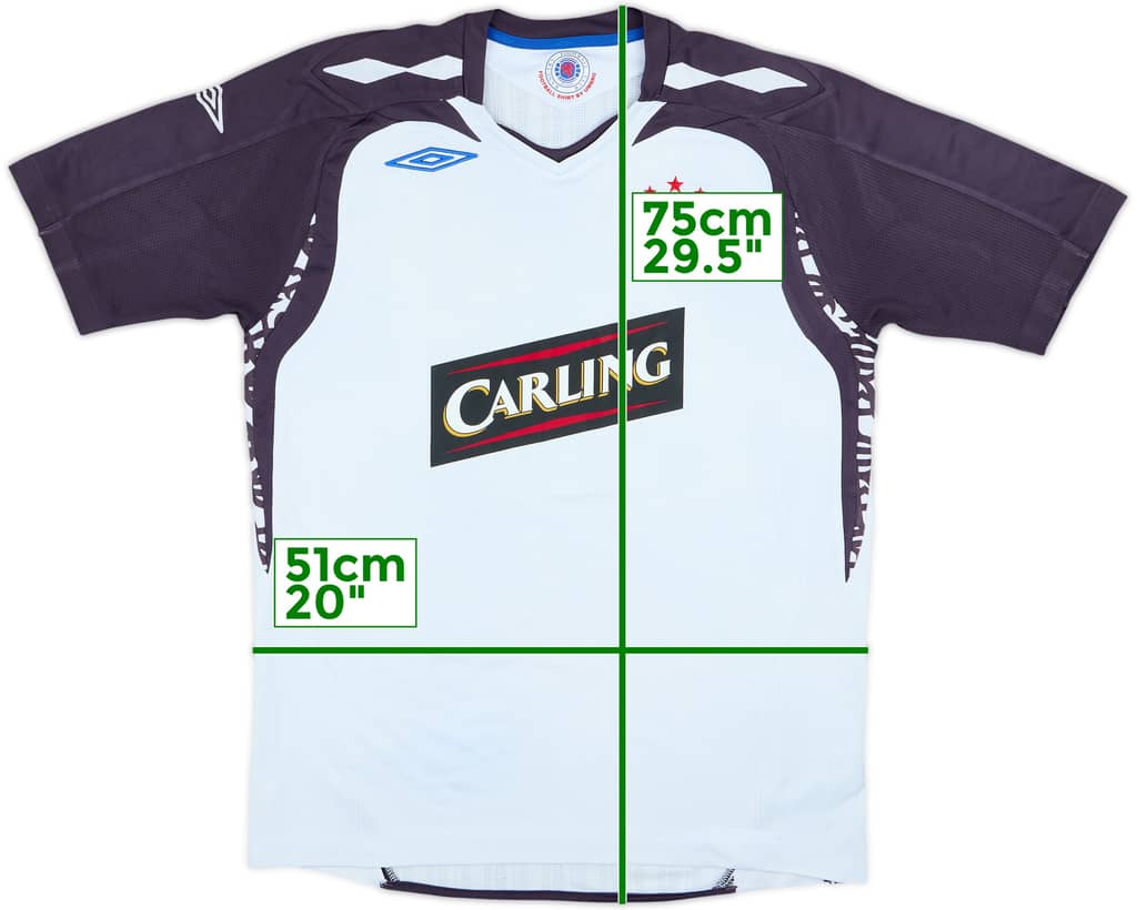 2007-08 Rangers Away Shirt - 6/10 - (M)