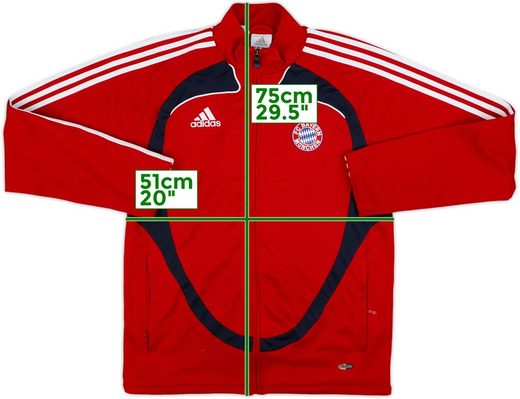 2008-09 Bayern Munich adidas Track Jacket - 8/10 - (S)