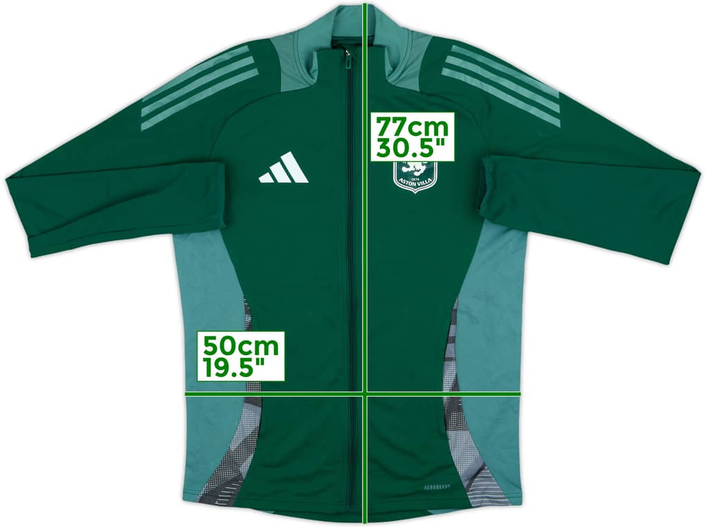 Chaqueta de chándal adidas del Aston Villa 2024-25 - 8/10 - (M)