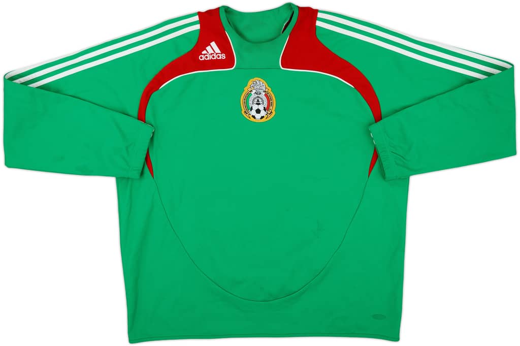 2007-08 Mexico adidas Sweat Top - 7/10 - (XXL/3XL)
