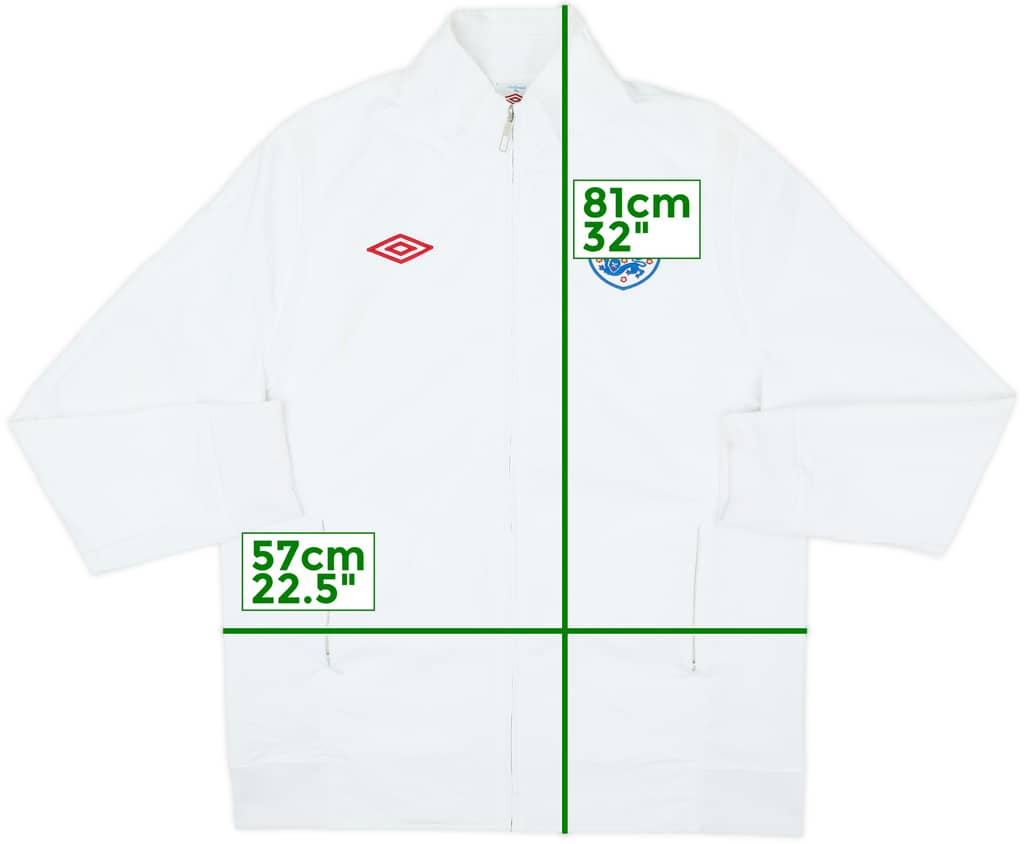 2010-11 England Umbro Track Jacket - 6/10 - (L)
