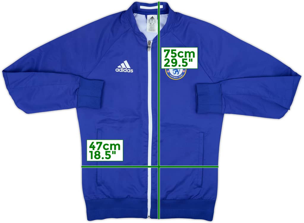 2015-16 Chelsea adidas Track Jacket - 8/10 - (S)