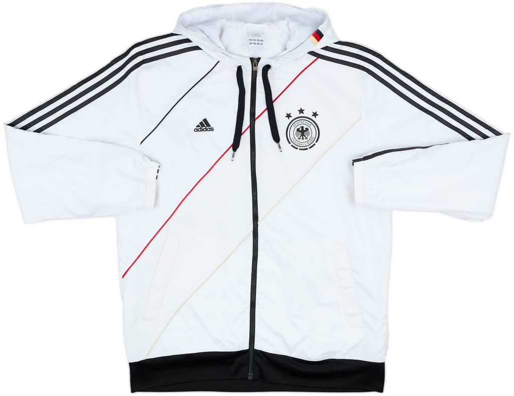 2012-13 Germany adidas Hooded Track Jacket - 6/10 - (M)