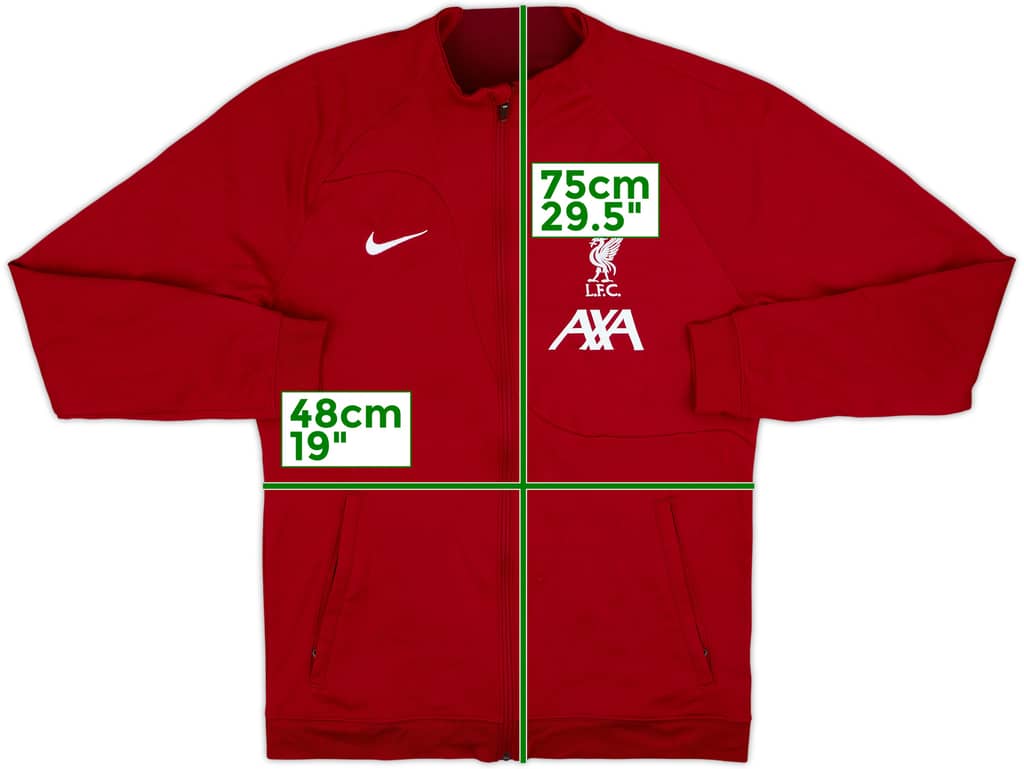 2022-23 Liverpool Nike Track Jacket - 8/10 - (M)