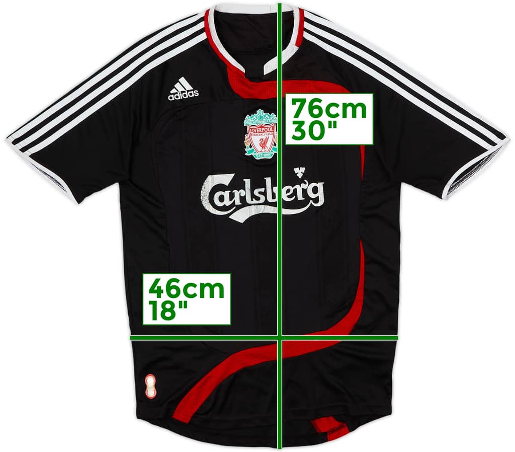 2007-08 Liverpool Third Shirt - 5/10 - (S)