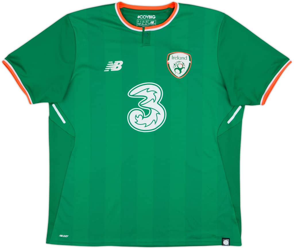 2017-18 Ireland Home Shirt - 9/10 - (XL)