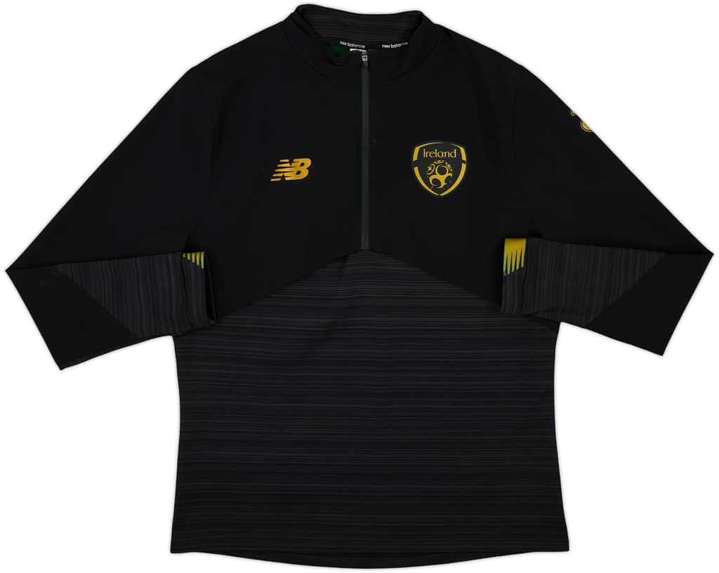 2019-20 Ireland New Balance 1/4 Zip Drill Top - 8/10 - (L)