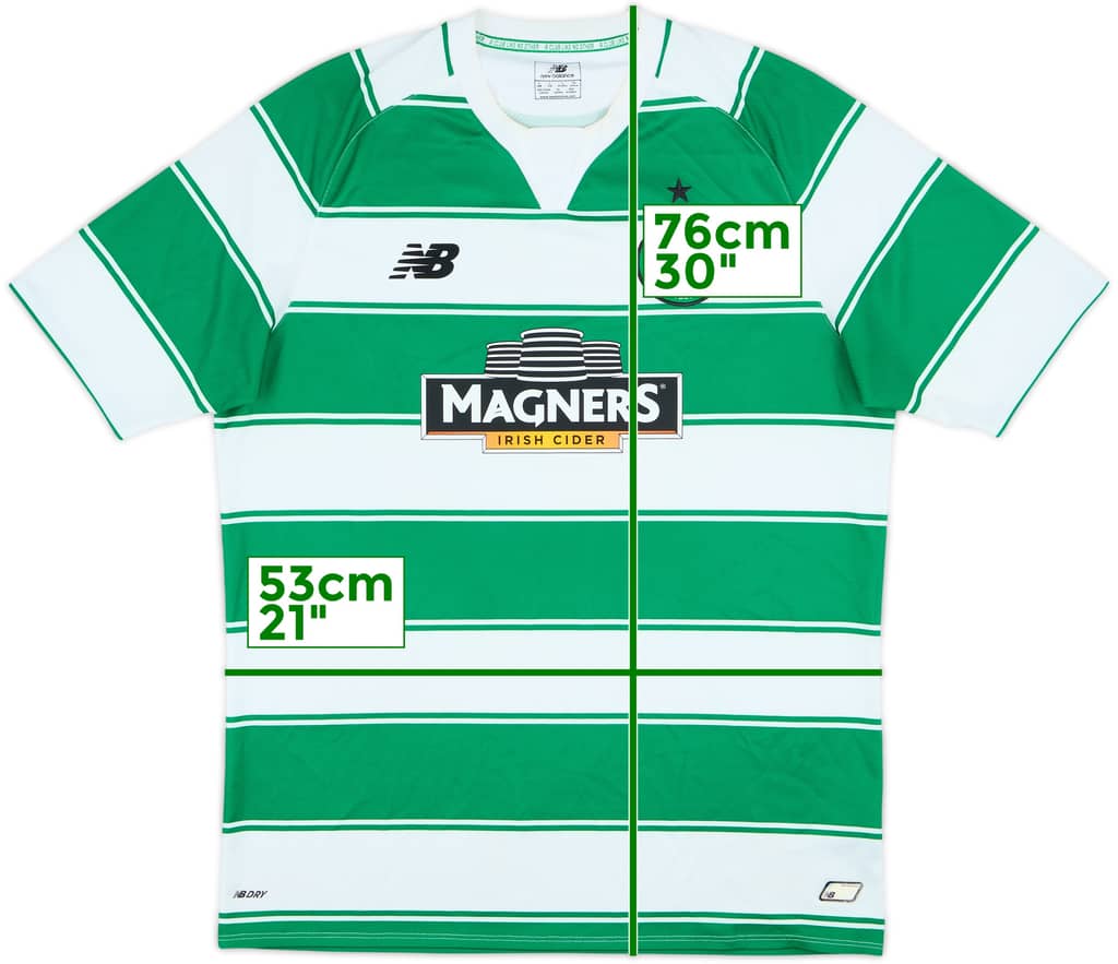 2015-16 Celtic Home Shirt - 5/10 - (L)